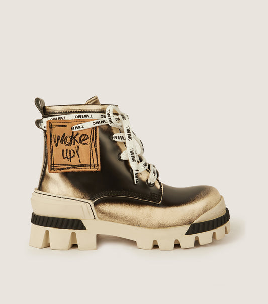 BOSON Ecru Kids Boots