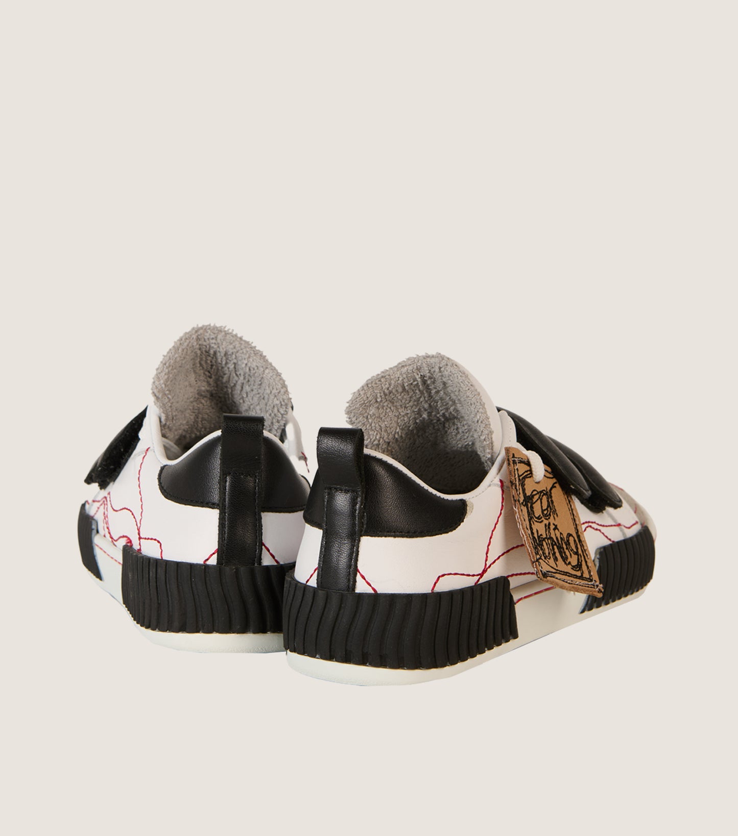 INKY Black-Grey Adult Sneakers