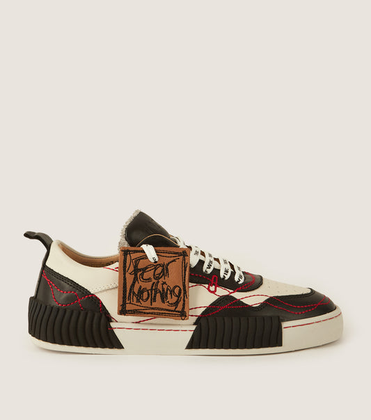 INKY Black-White Sneakers