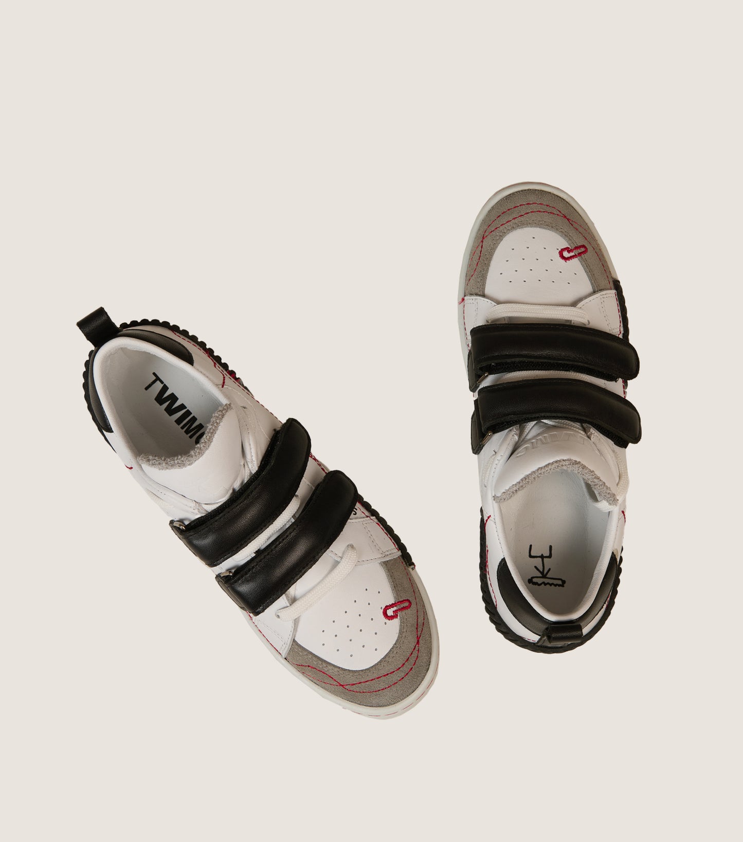 INKY Black-Grey Adult Sneakers