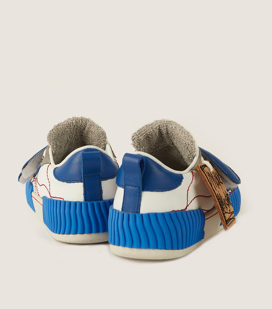 INKY Blue-Grey Kids Sneakers