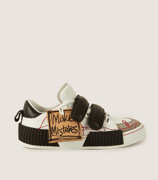 INKY Black-Grey Kids Sneakers