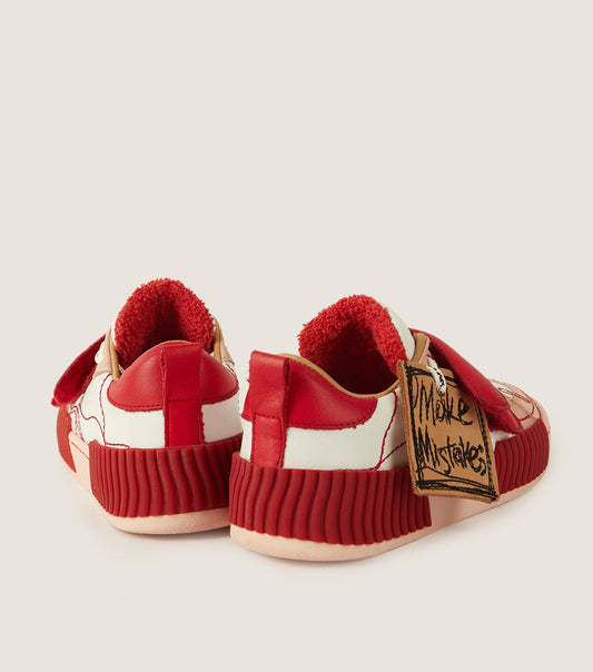 INKY Red-Pink Kids Sneakers