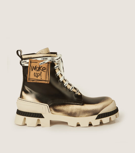 BOSON Ecru Boots