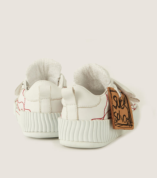 INKY Kids White Sneakers